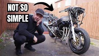 REBUILDING THE UK'S CHEAPEST HONDA BLACKBIRD