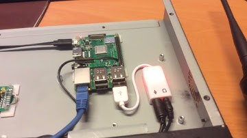 Demo of OpenRepeater with Raspberry PI as simplex radio node setup with EchoLink
