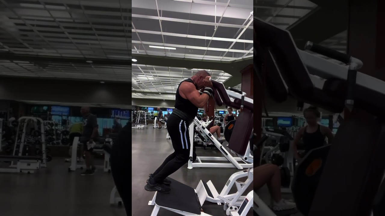 Front presses whether done on a machine or barbell are great for the front delts. Wearing a belt