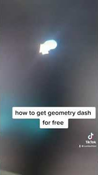 How to get Geometry Dash for free 🤓🥶🥶