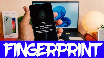 How to setup Fingerprint on Samsung Galaxy A52s 5G