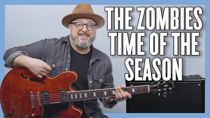 Time of the Season Guitar version - Guitar performance video thumbnail