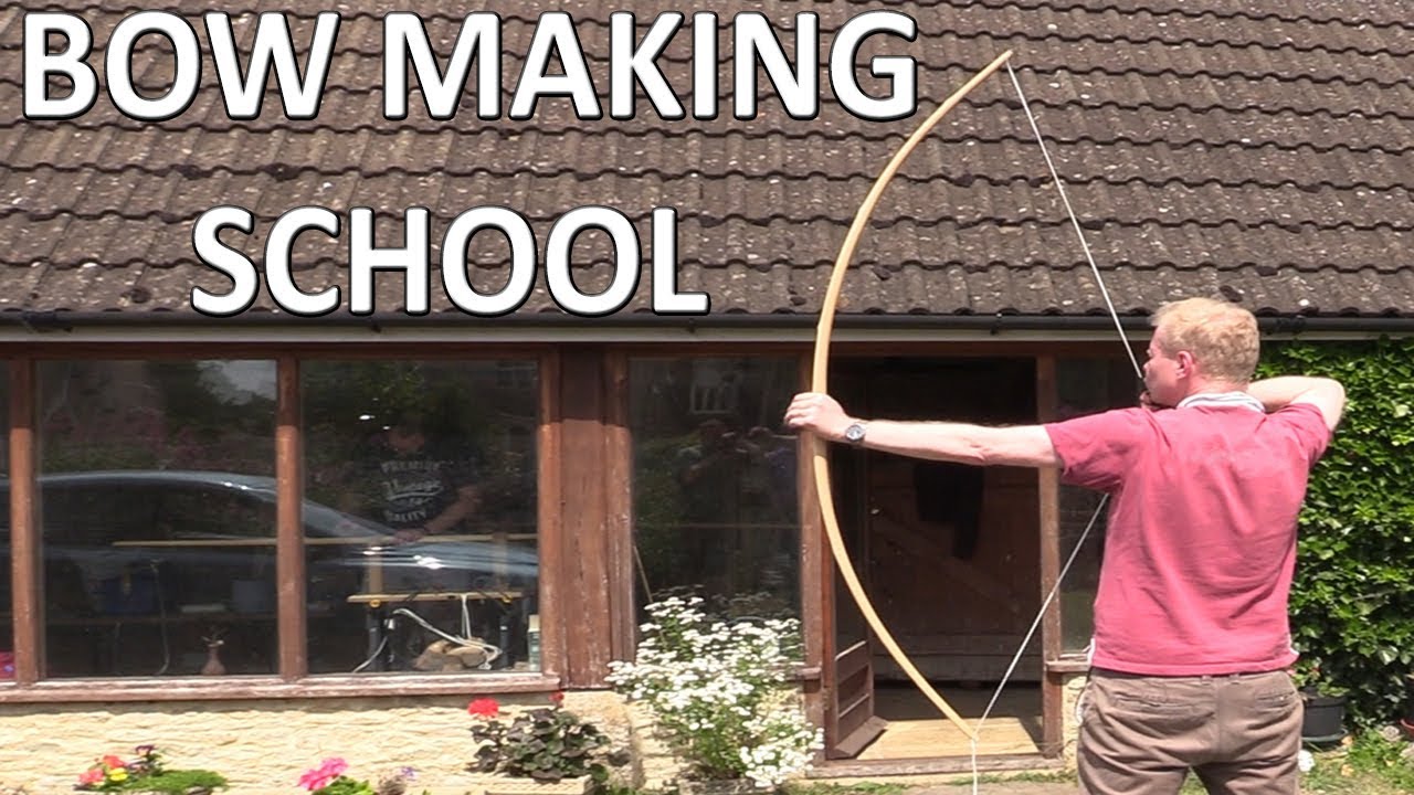 English Longbow making course, Bowyer, overview of the weekend YouTube