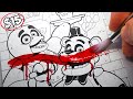 HORROR Artist vs $15 Five Nights at Freddy&#39;s Colouring Book (FNAF) ✍️