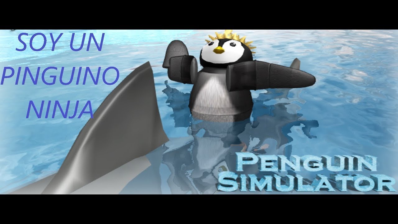 Soy El Pinguino Ninja Penguin Simulator Roblox Youtube - nadamos entre tiburones siendo pinguinos en roblox youtube