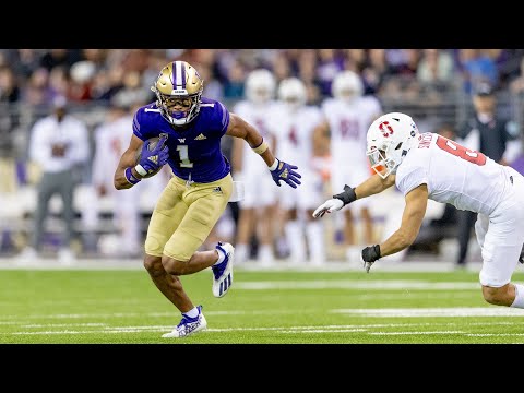 Rome Odunze Washington Highlights