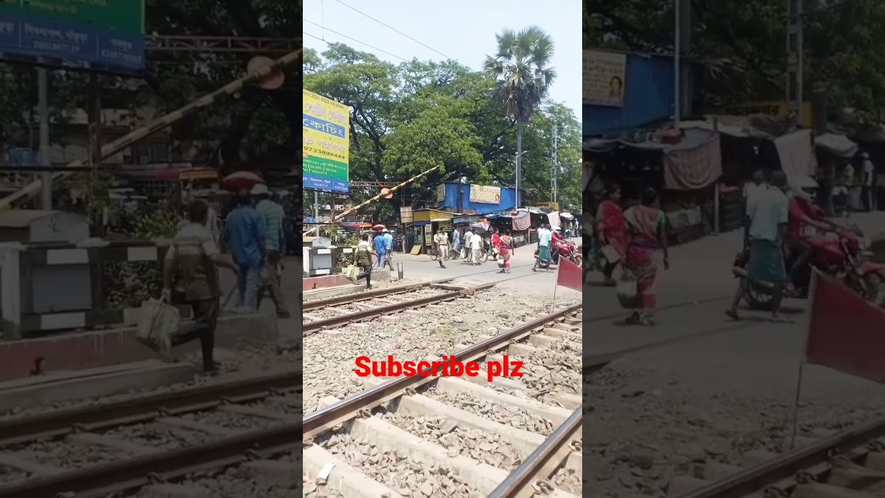 Indian Rail Road Gate is  Closing || 