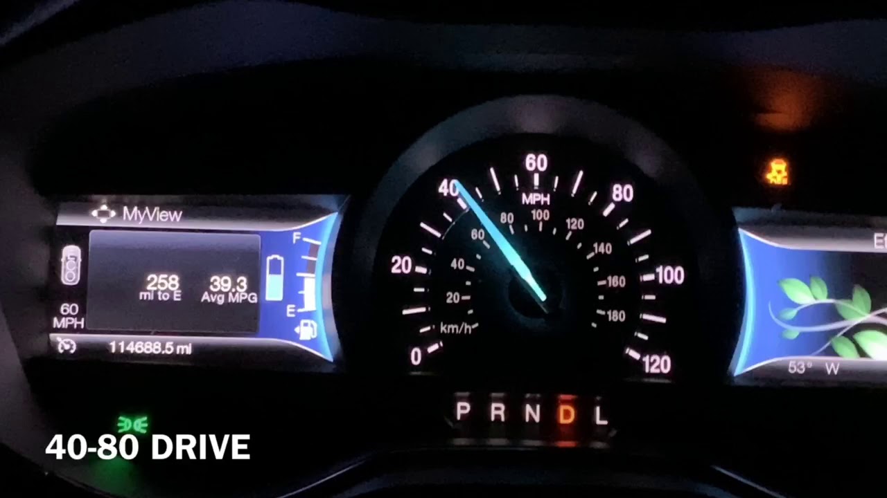 2014 Ford Fusion Hybrid Acceleration Test - YouTube