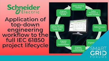 Application of top-down engineering workflow to the full IEC 61850 project lifecycle