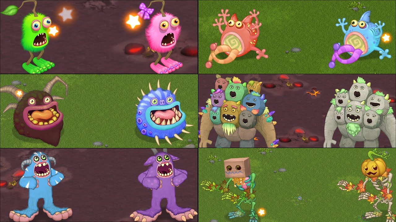 My Singing Monsters: Earth Island vs Plant Island - A Melodic Duet