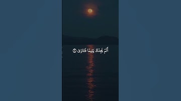 ولسوف يعطيك ربك فترضى ألم يجدك يتيمافآوى ووجدك ضالافهدى #قرآن كريم #سورة_الضحى #احمد_العجمي