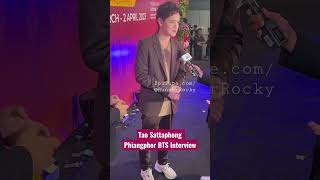 Princess Hour & 2 Brothers Lead Thai Actor Tao Sattaphong Phiangphor Behind-The-Scene Interview