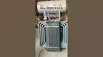 New 2000 KVA Transformers for Power House #electrical #transformers #solar #viralvideo #electrician