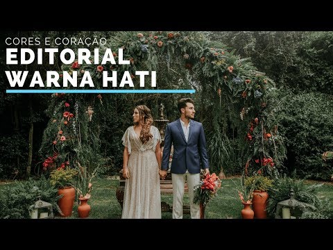 Editorial Warna Hati - Inspiração para casamentos coloridos ao ar livre