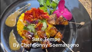 Sate Tempe by Chef Sonny Soemarsono