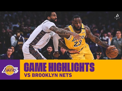HIGHLIGHTS | LeBron James (29 pts, 12 reb, 9 ast) vs. Brooklyn Nets