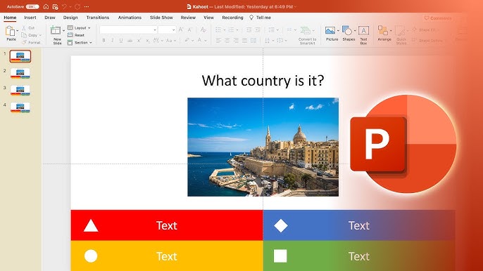 Kahoot's PowerPoint integration makes it easy to add a game to