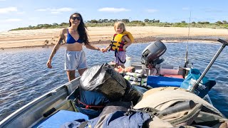 WELL, THAT ESCALATED!! Camping off the coast of South Australia Ep 343