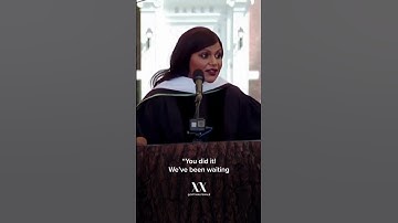 Mindy Kaling VIRAL Speech - "You have to have INSANE CONFIDENCE in yourself..."