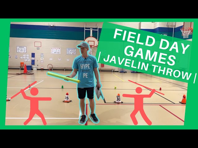 Field Day Games in PE | The Javelin Throw | class=