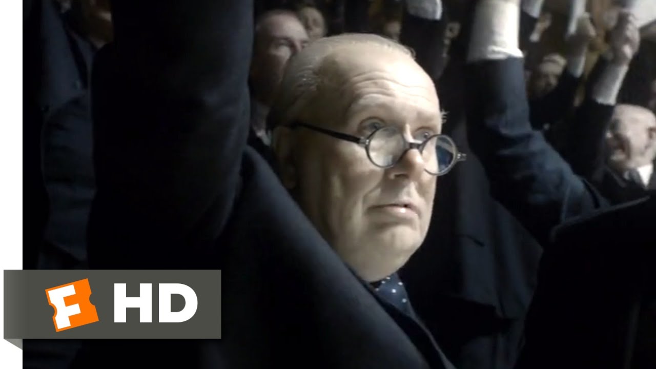  Darkest Hour (2017) - We Shall Fight on the Beaches Scene (10/10) | Movieclips