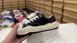 Mihara Yasuhiro Original Sole Canvas Low