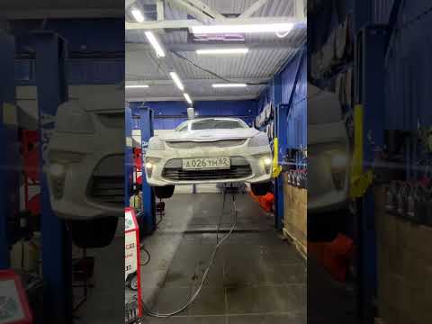 Полная замена масла в акпп. #shorts #заменамасла #motulevo #motul #kia