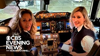 Mother-daughter pilot team makes history