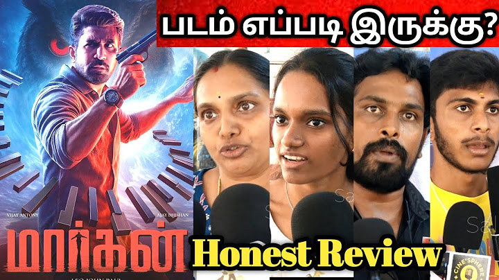 Maargan Public Review | Maargan Public Review | Vijay Antony | Tamil Cinema Review
