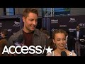 Justin Hartley's Daughter Says It's 'Kind Of Disgusting' When People Call Her Dad 'Hot' | Access