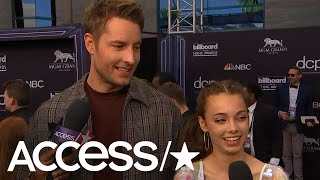 Justin Hartley's Daughter Says It's 'Kind Of Disgusting' When People Call Her Dad 'Hot' | Access