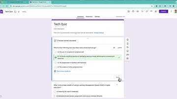 Google Classroom Tutorial Part 2 (Quiz and Sharing Link)