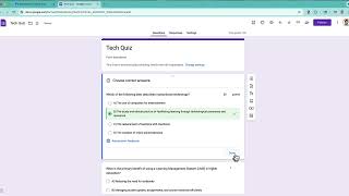 Google Classroom Tutorial Part 2 (Quiz and Sharing Link)