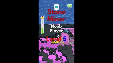 NOOB vs PRO vs HACKER in Stone Miner Game | LEVEL-5