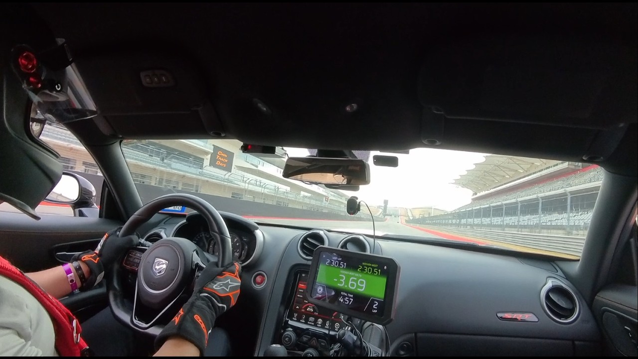 Dodge Viper TA - COTA - Cockpit View - 2:26