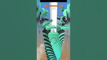 Stack Ball Level 611 Ultimate Helix Jump Challenge #shorts #shortvideo