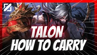 How to Carry with Talon Mid | YOUR TICKET TO HIGH ELO (Educational)