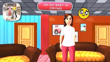 Single Mother Sim Virtual Mom - Mother Simulator Gameplay Walkthrough Part 2 (iOS, Android) 