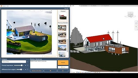 ArkoAI -  Create AI generated rendering using your Revit® model