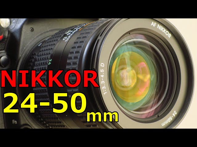 ジャンク】2200円広角ズーム AI AF Zoom Nikkor 24～50mm F3.3～4.5D