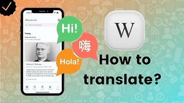 How to translate an article on Wikipedia?