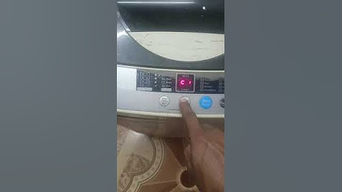 Onida washing machine f1 error