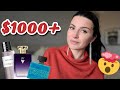 The most LUXURY fragrance haul! Smelling RICH 💵