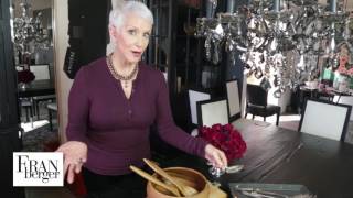 Fran Berger: Entertaining "Must Haves"