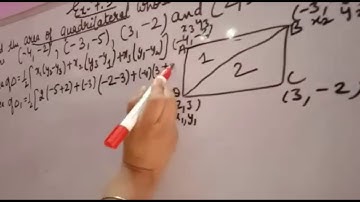 Find the area of quadrilateral whose vertices taken in order are (-4,2),(-3,-5),(3,-2)and (2,3).