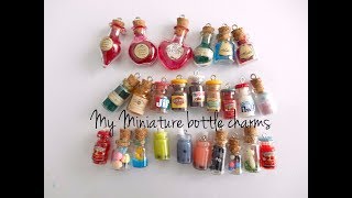 My miniature bottle charm collection!