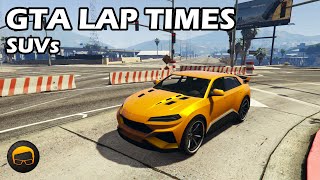 Fastest SUVs (2020) - GTA 5 Best Fully Upgraded Cars Lap Time Countdown