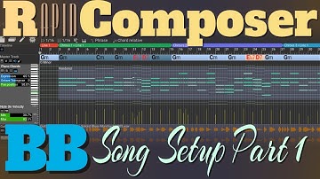 How to setup Rapid Composer for Song Ideas from Band in the Box or EZ Keys