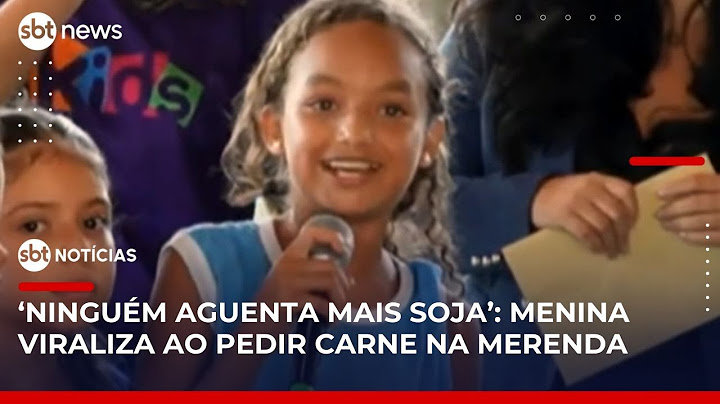 Criança viraliza ao reclamar da merenda da escola em audiência com vereadores no Ceará |#SBTNotícias