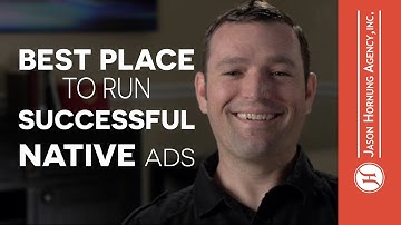 Best Place To Run Successful Native Ads